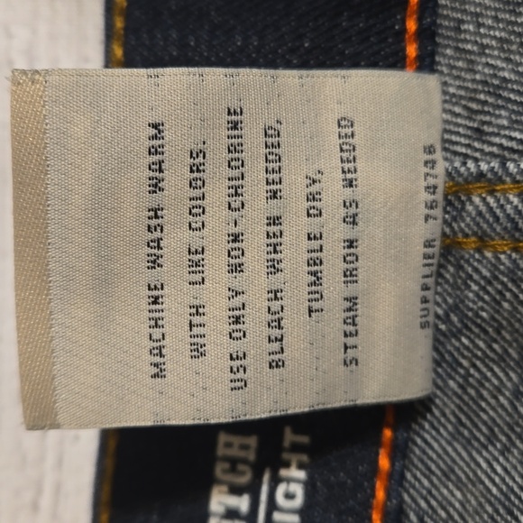 St. John's Bay Comfort Stretch Relaxed Straight Jeans Dark Wash Size 36 × 34 - Picture 10 of 10